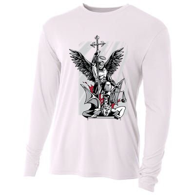 Saint Michael Cooling Performance Long Sleeve Crew