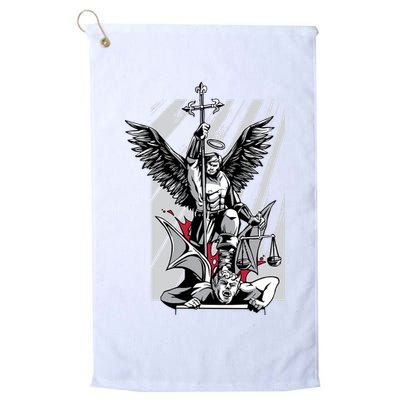 Saint Michael Golf Towel