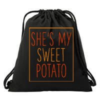 SheS My Sweet Potato Thanksgiving Matching Drawstring Bag