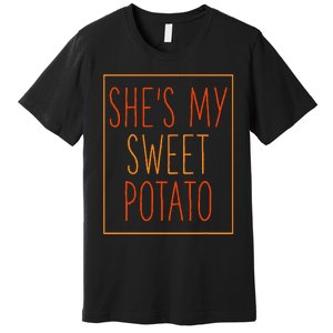 SheS My Sweet Potato Thanksgiving Matching Premium T-Shirt