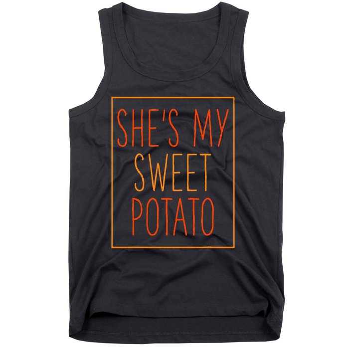 SheS My Sweet Potato Thanksgiving Matching Tank Top