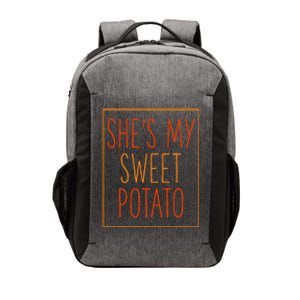 SheS My Sweet Potato Thanksgiving Matching Vector Backpack