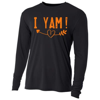 Shes My Sweet Potato I Yam Set Cooling Performance Long Sleeve Crew