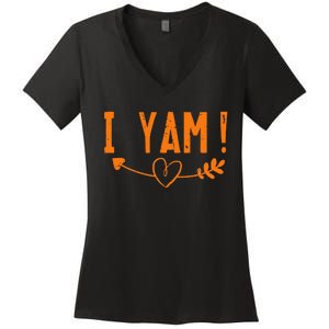 Shes My Sweet Potato I Yam Set Women's V-Neck T-Shirt