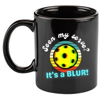 Seen My Serve It's A Blur Pickleball 11oz C Handle Ceramic Mug