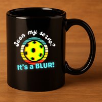 Seen My Serve It's A Blur Pickleball 11oz C Handle Ceramic Mug