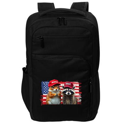 Social Media Star Peanut The Squirrel & Fred The Raccoon Impact Tech Backpack