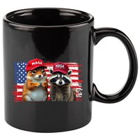 Social Media Star Peanut The Squirrel & Fred The Raccoon 11oz C Handle Ceramic Mug