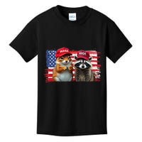 Social Media Star Peanut The Squirrel & Fred The Raccoon Kids T-Shirt