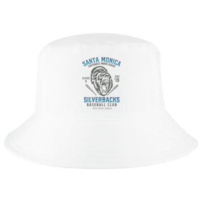 Santa Monica Silverbacks Minor League Retro Baseball Team Cool Comfort Performance Bucket Hat