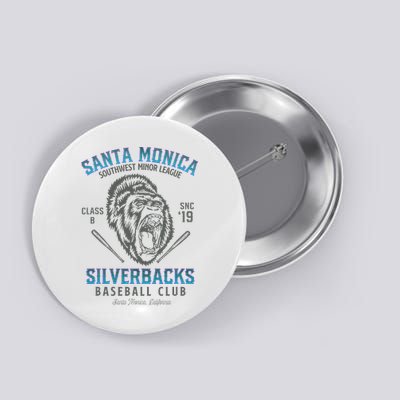Santa Monica Silverbacks Minor League Retro Baseball Team Button
