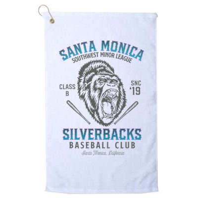 Santa Monica Silverbacks Minor League Retro Baseball Team Golf Towel