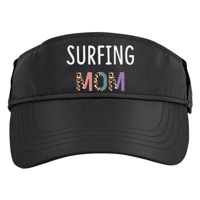 Surfing Mom Surfer Gift Funny Surfing Cool Gift Adult Drive Performance Visor