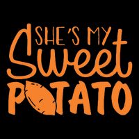 SheS My Sweet Potato I Yam Set Couples Cooling Performance Crew T-Shirt