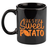 SheS My Sweet Potato I Yam Set Couples 11oz C Handle Ceramic Mug