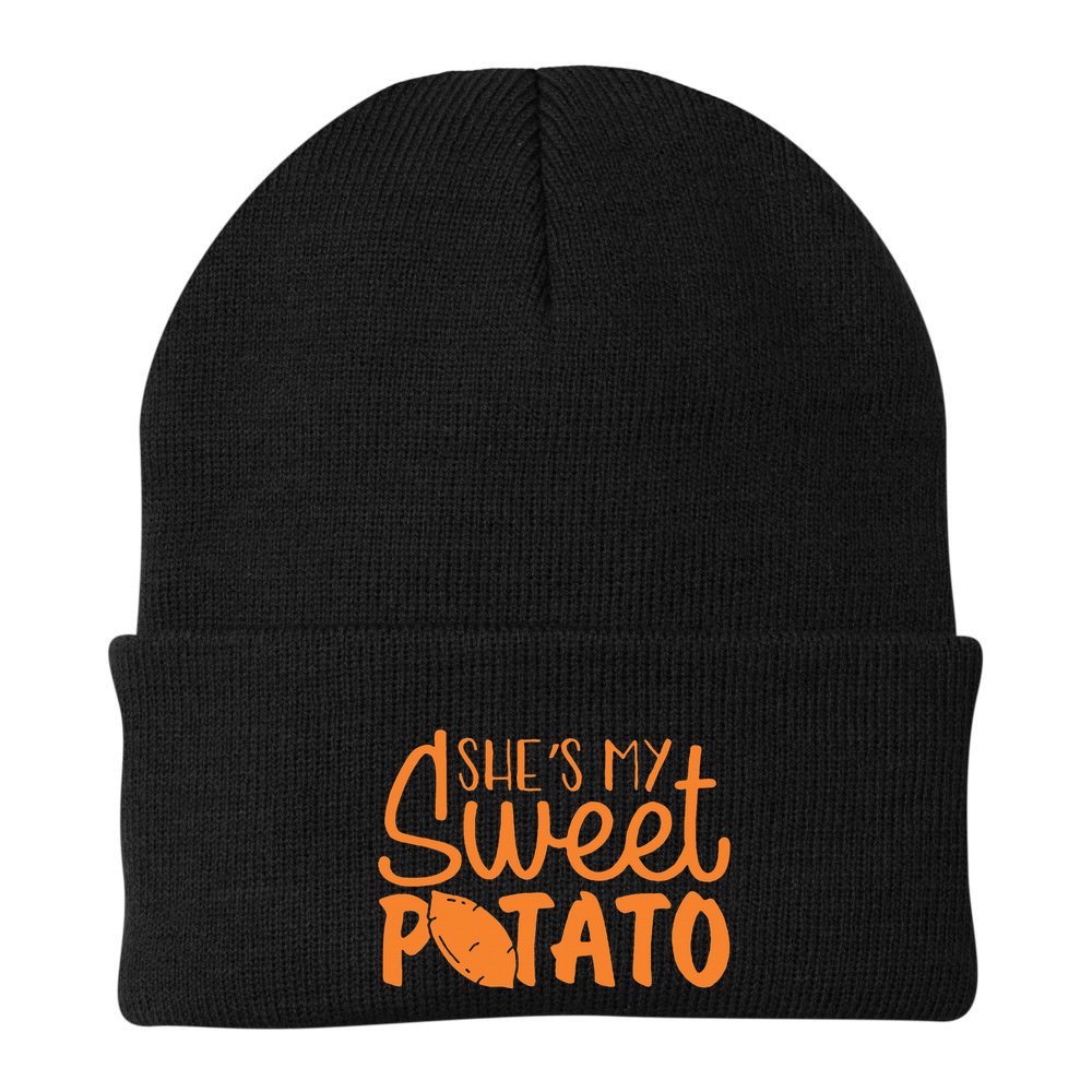 SheS My Sweet Potato I Yam Set Couples Beanie