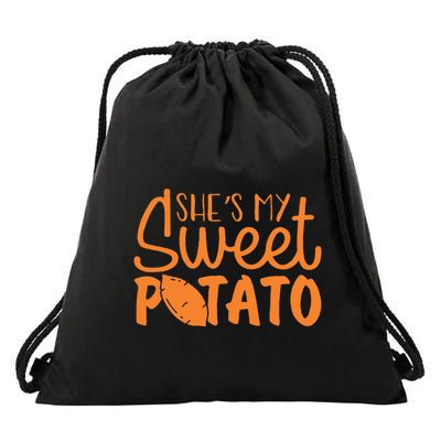 SheS My Sweet Potato I Yam Set Couples Drawstring Bag