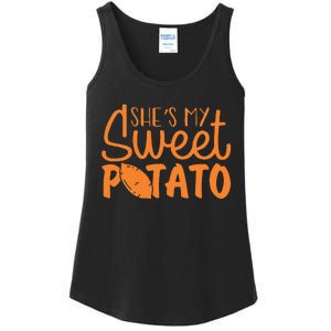 SheS My Sweet Potato I Yam Set Couples Ladies Essential Tank