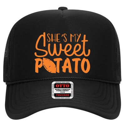 SheS My Sweet Potato I Yam Set Couples Trucker Hat