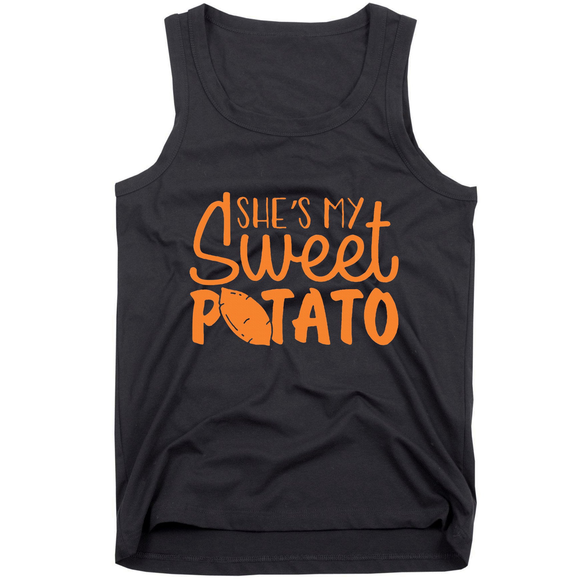 SheS My Sweet Potato I Yam Set Couples Tank Top