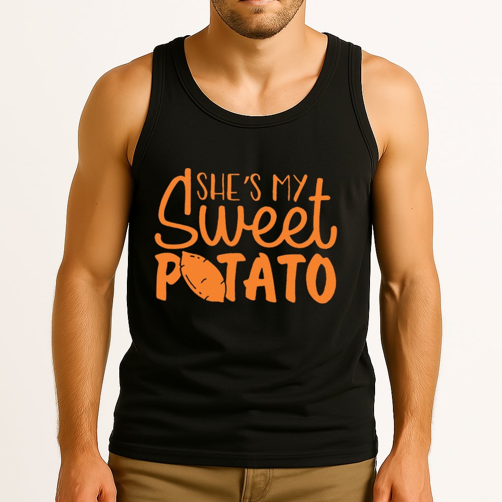 SheS My Sweet Potato I Yam Set Couples Tank Top