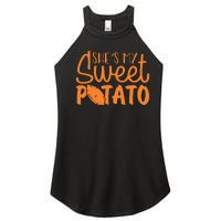 SheS My Sweet Potato I Yam Set Couples Women's Perfect Tri Rocker Tank