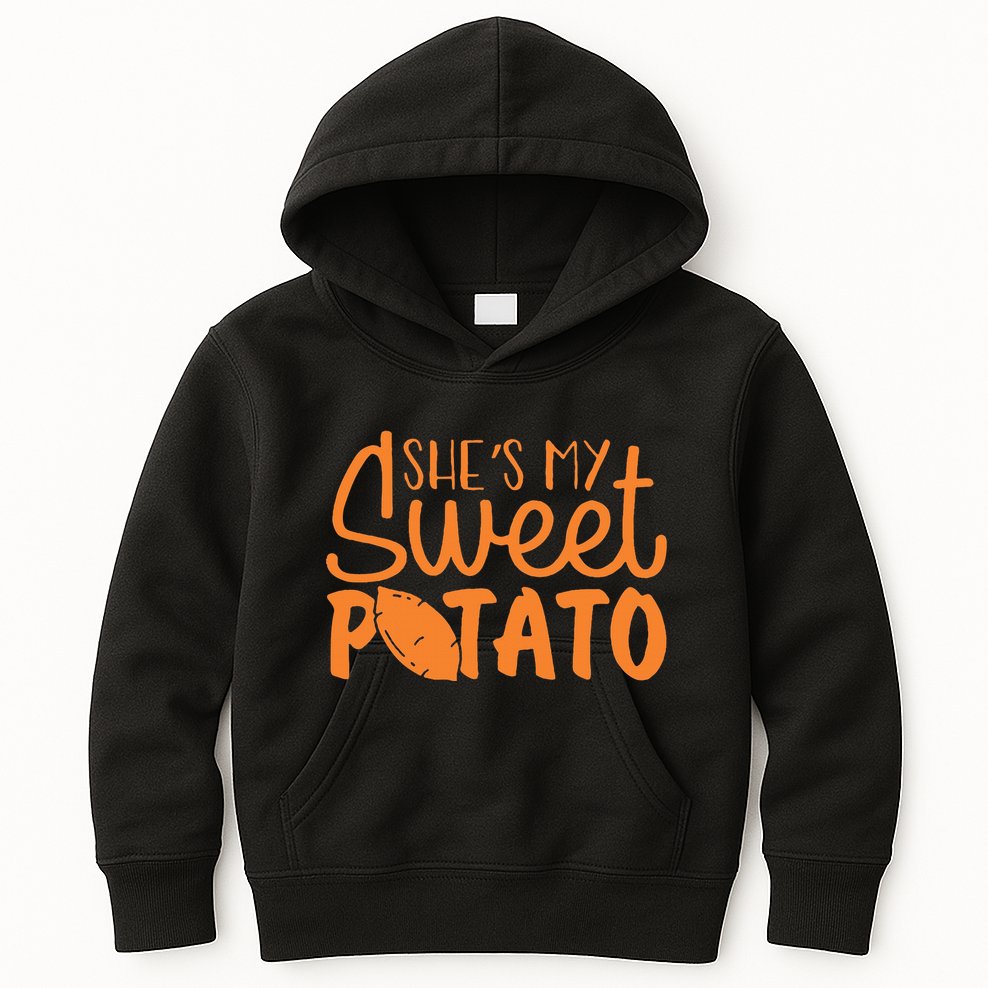 SheS My Sweet Potato I Yam Set Couples Kids Hoodie