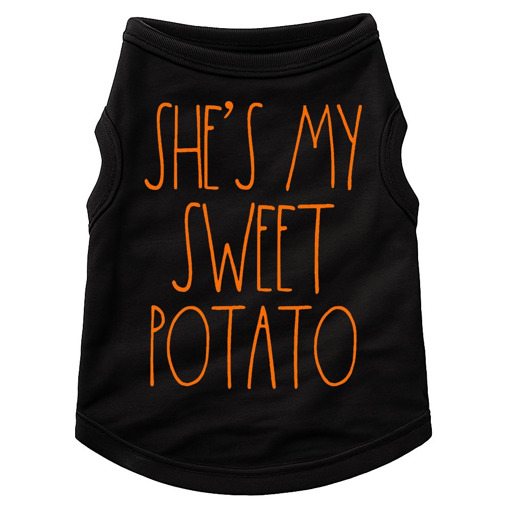 Shes My Sweet Potato I Yam Set Thanksgiving Couple Doggie Tank