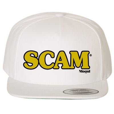 Scam Mogul Wool Snapback Cap