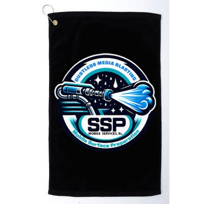 Ssp Mobile Services Dustless Blasting Surface Preparation Platinum Collection Golf Towel