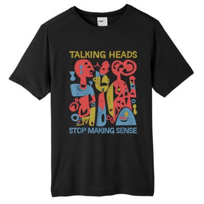 Stop Making Sensee Talking Heads Retro Funny Design Tall Fusion ChromaSoft Performance T-Shirt