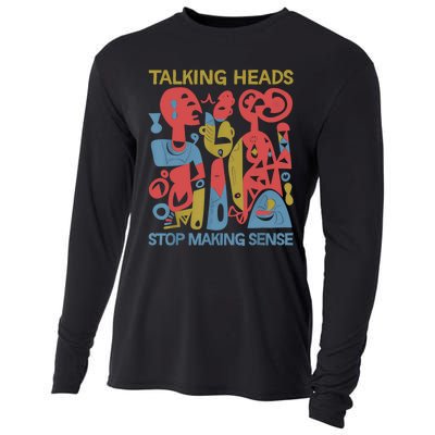 Stop Making Sensee Talking Heads Retro Funny Design Cooling Performance Long Sleeve Crew