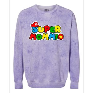 Super Mommio Colorblast Crewneck Sweatshirt