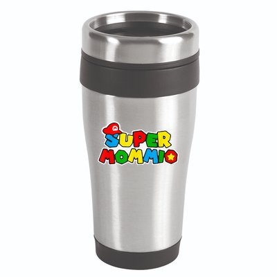 Super Mommio 16oz Travel Tumbler