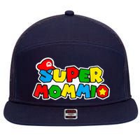 Super Mommio 7 Panel Mesh Trucker Snapback Hat