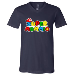 Super Mommio V-Neck T-Shirt