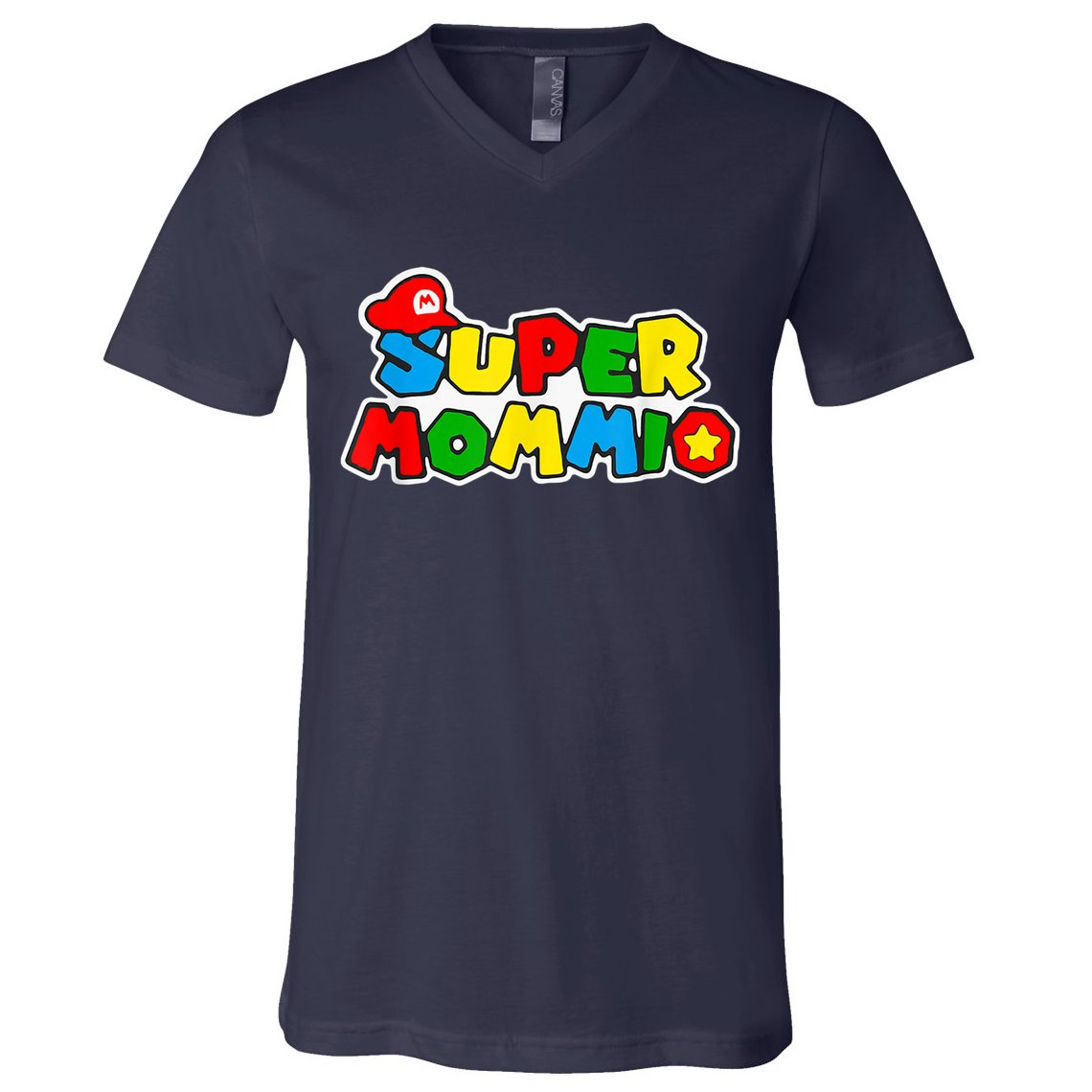 Super Mommio V-Neck T-Shirt