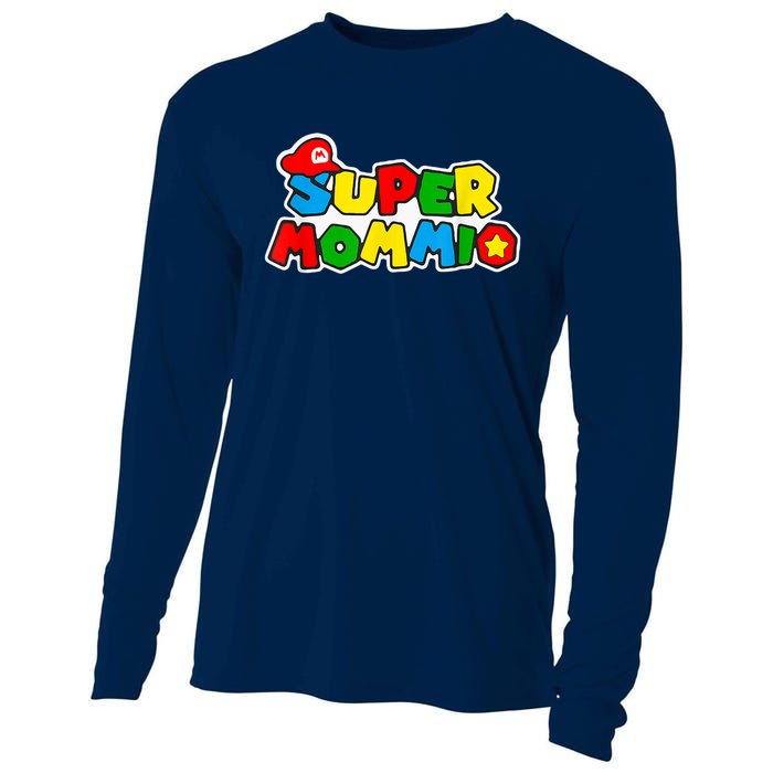 Super Mommio Cooling Performance Long Sleeve Crew