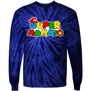 Super Mommio Tie-Dye Long Sleeve Shirt