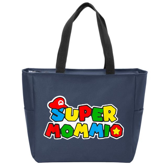 Super Mommio Zip Tote Bag
