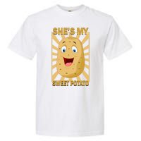 Shes My Sweet Potato Thanksgiving Funny Matching Couples Gift Garment-Dyed Heavyweight T-Shirt