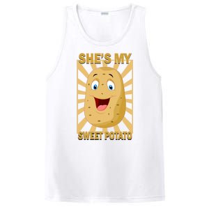 Shes My Sweet Potato Thanksgiving Funny Matching Couples Gift PosiCharge Competitor Tank