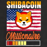 Shibacoin Miner Shiba Inu Coin Dog Lover Cryptocurrency 7 Panel Mesh Trucker Snapback Hat