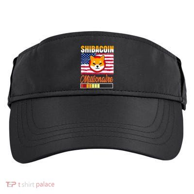 Shibacoin Miner Shiba Inu Coin Dog Lover Cryptocurrency Adult Drive Performance Visor