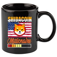Shibacoin Miner Shiba Inu Coin Dog Lover Cryptocurrency 11oz C Handle Ceramic Mug
