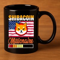 Shibacoin Miner Shiba Inu Coin Dog Lover Cryptocurrency 11oz C Handle Ceramic Mug