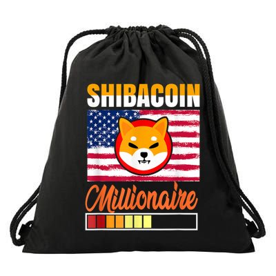 Shibacoin Miner Shiba Inu Coin Dog Lover Cryptocurrency Drawstring Bag
