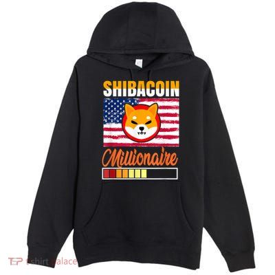 Shibacoin Miner Shiba Inu Coin Dog Lover Cryptocurrency Premium Pullover Hoodie