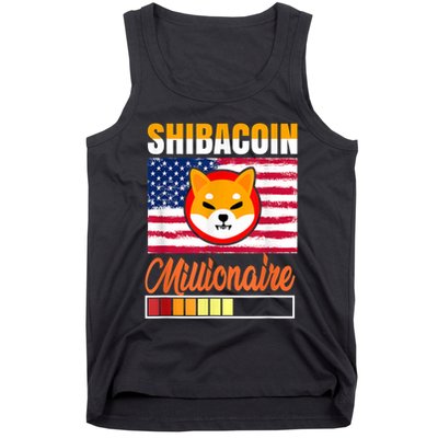 Shibacoin Miner Shiba Inu Coin Dog Lover Cryptocurrency Tank Top