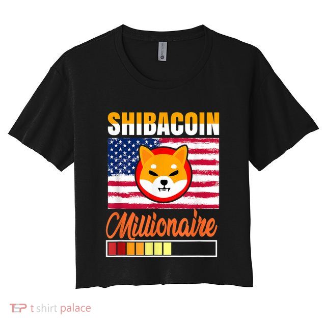 Shibacoin Miner Shiba Inu Coin Dog Lover Cryptocurrency Crop Top